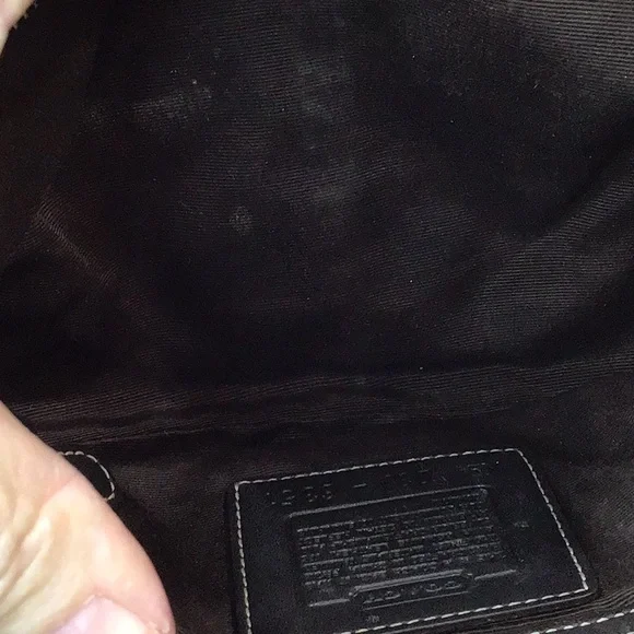 Coach Y2K brown mini soho hobo satchel 6351 - Picture 8 of 9